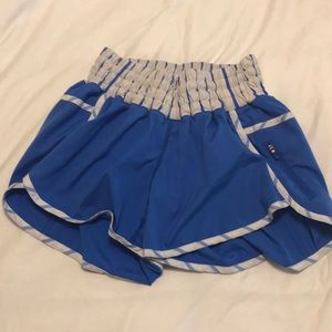 Lululemon Tracker Short 4” Blue and White
